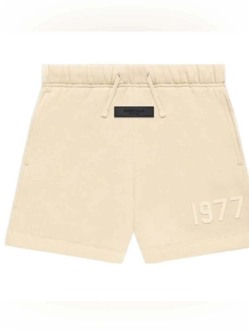 Fear of God  Essentials Kids Cream Drawstring Shorts